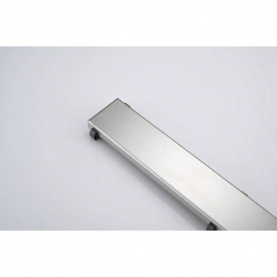 30 Inch Linear Shower Drain with Removable Cover, 304 Stainless Steel Shower Floor Drain with Hair Strainer and Leveling Feet