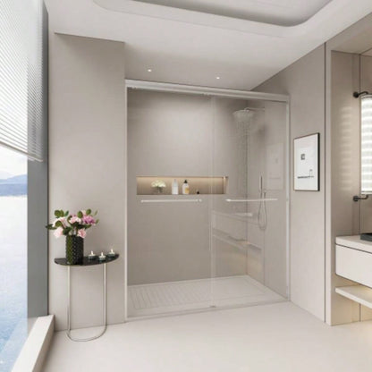 Shower Door Rollers Parts Only, 4 Pcs/Pack, Matte Black, 24D03PMBGJ