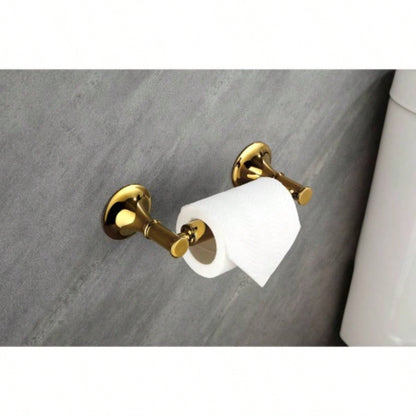 6 Piece Brass Bathroom Towel Rack Set Wall Mount