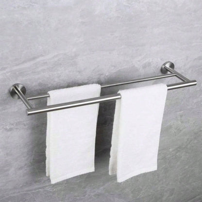 5 Piece Bathroom Towel Rack Set Wall Mount