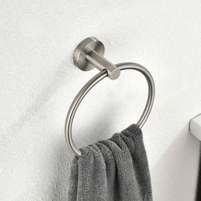 5 Piece Bathroom Towel Rack Set Wall Mount