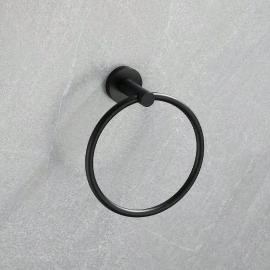 5 Piece Bathroom Towel Rack Set Wall Mount