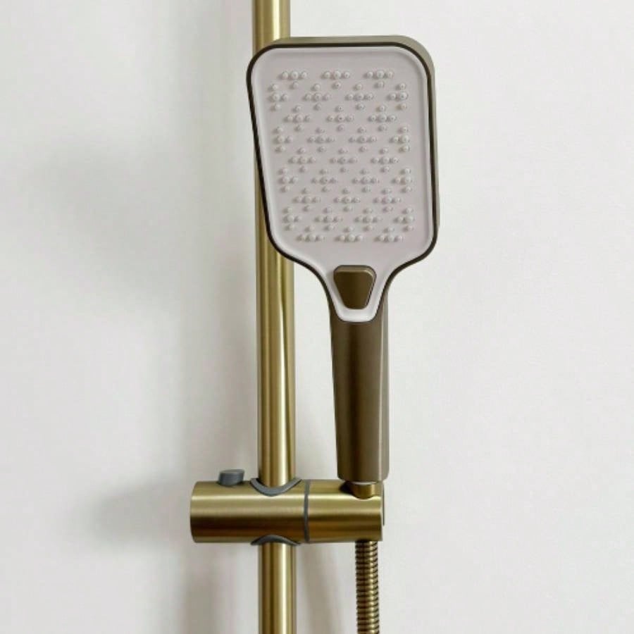 Handheld Shower with Slide Bar and Hose