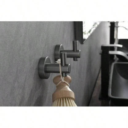 6 Piece Bathroom Towel Rack Set Wall Mount