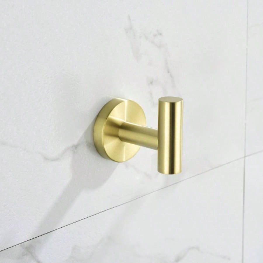 5 Piece Bathroom Towel Rack Set Wall Mount