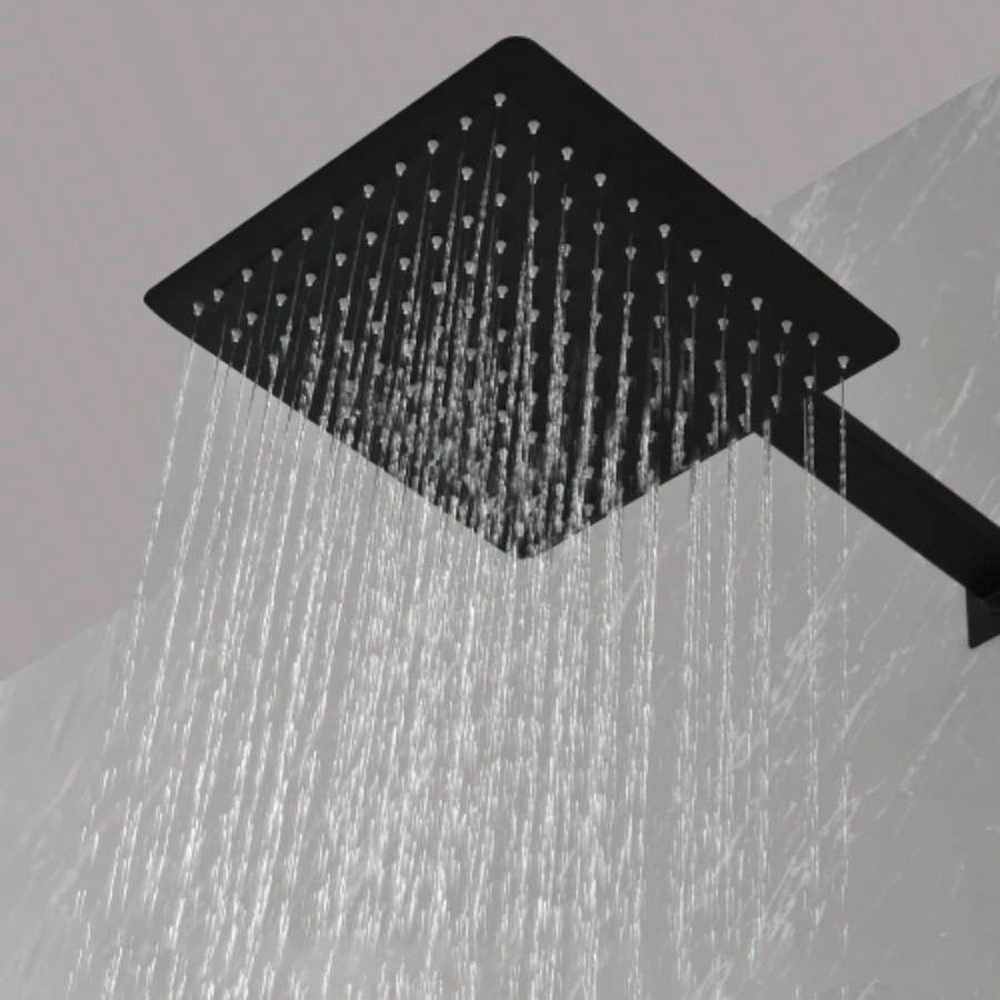 10 inch Wall Mount Rainfall Square Shower