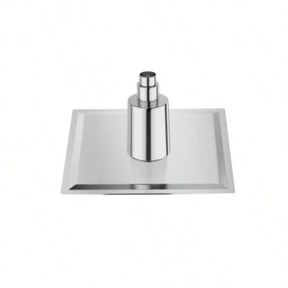 10 Square Rain Shower, Ultra - Design 304 Stainless Steel Ceiling Shower, Wall/Ceiling Mounted,