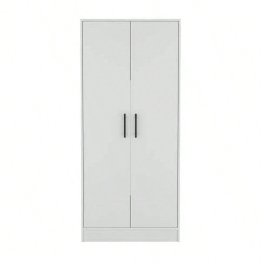 Canaan 2 - Piece Bedroom Set, Armoire+ Dresser, White