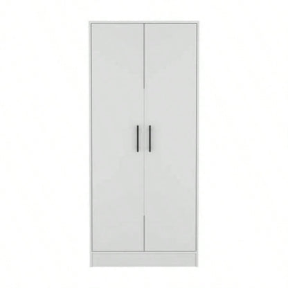 Canaan 2 - Piece Bedroom Set, Armoire+ Dresser, White