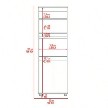 2 Piece Bedroom Set, London Armoire+ Egeo 3 Drawers Dresser, Black/ Pine