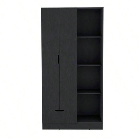 Armoire Dover, Bedroom, Black