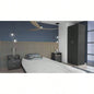 3 Piece Bedroom Set, London Armoire+ Salento Nightstand+ Salento Nightstand, Black