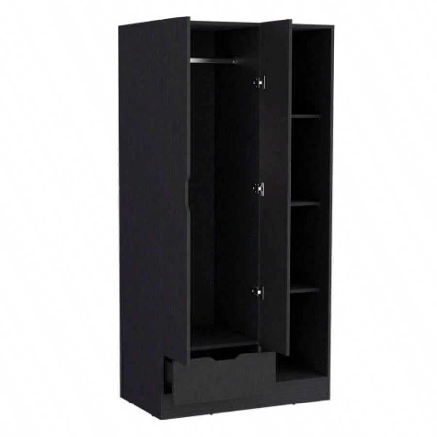 Armoire Dover, Bedroom, Black