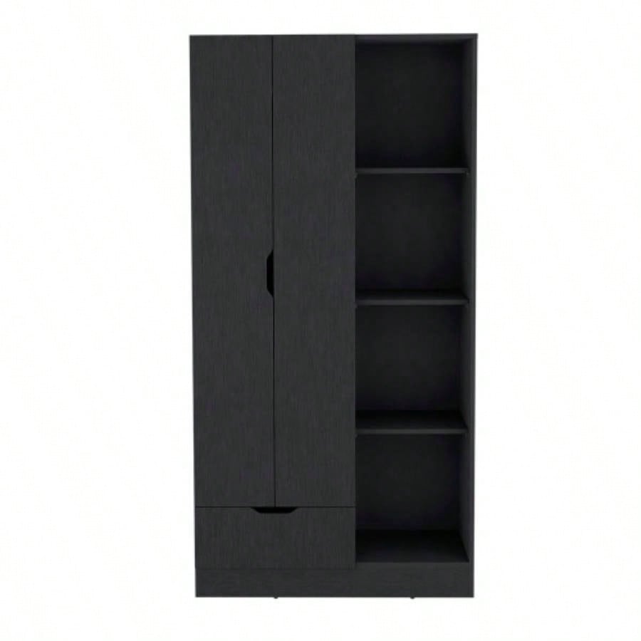 Armoire Dover, Bedroom, Black