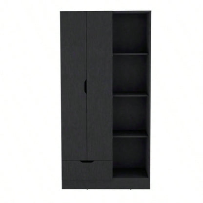Armoire Dover, Bedroom, Black