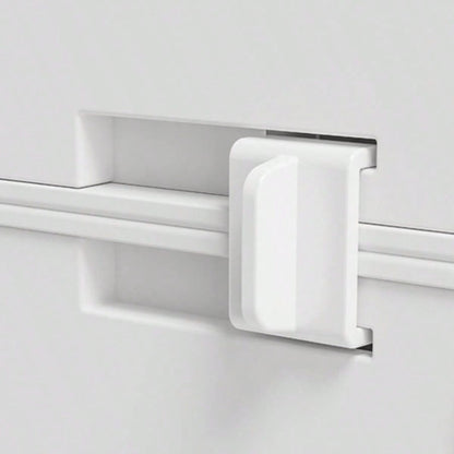 HOMCOM Portable Wardrobe Closet, Folding Bedroom Armoire, Clothes Storage Organizer with 11 Cube Compartments, Hanging Rod, Magnet Doors, White