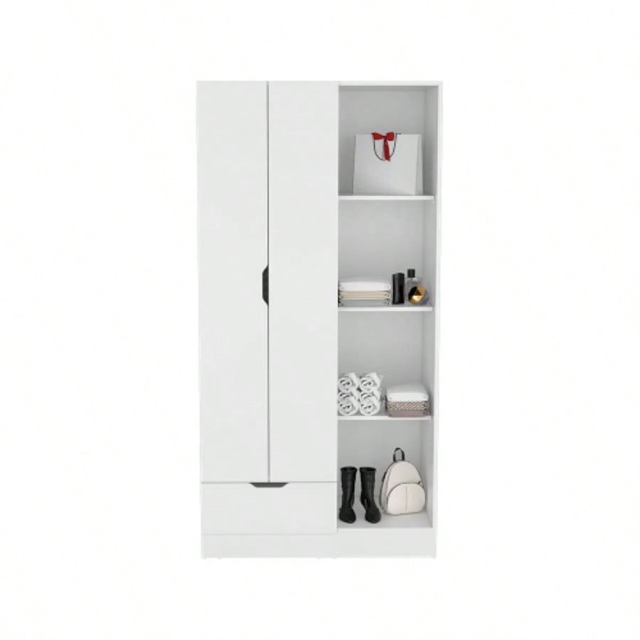 Armoire Dover, Bedroom, White