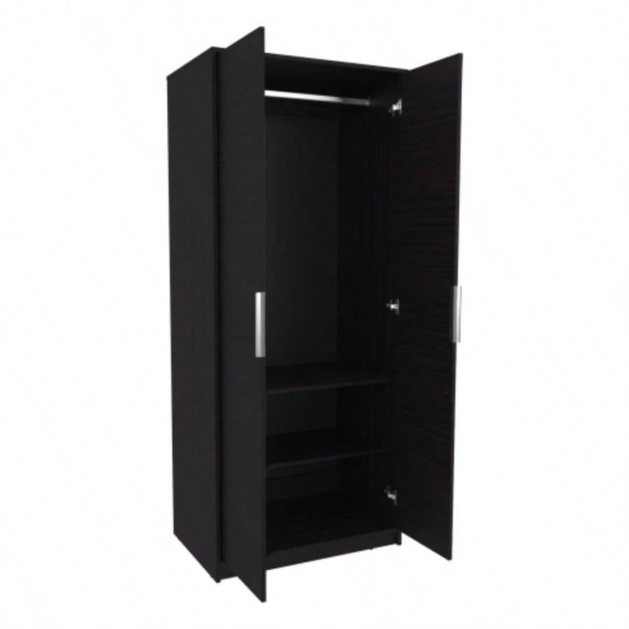 Trappe Armoire, Bedroom, Black