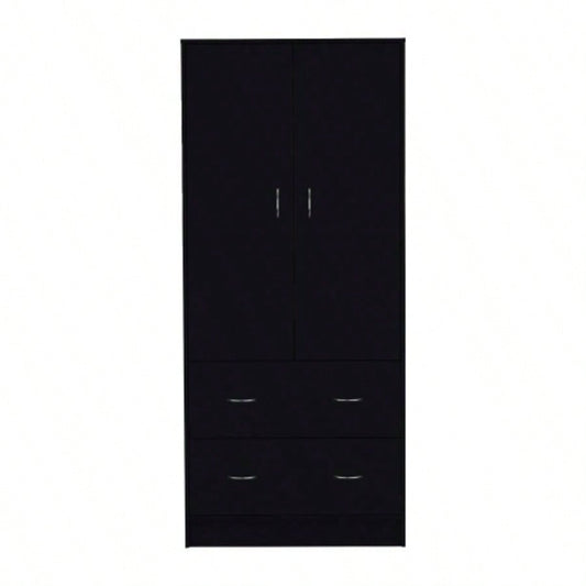 Armoire Edie, Bedroom, Black