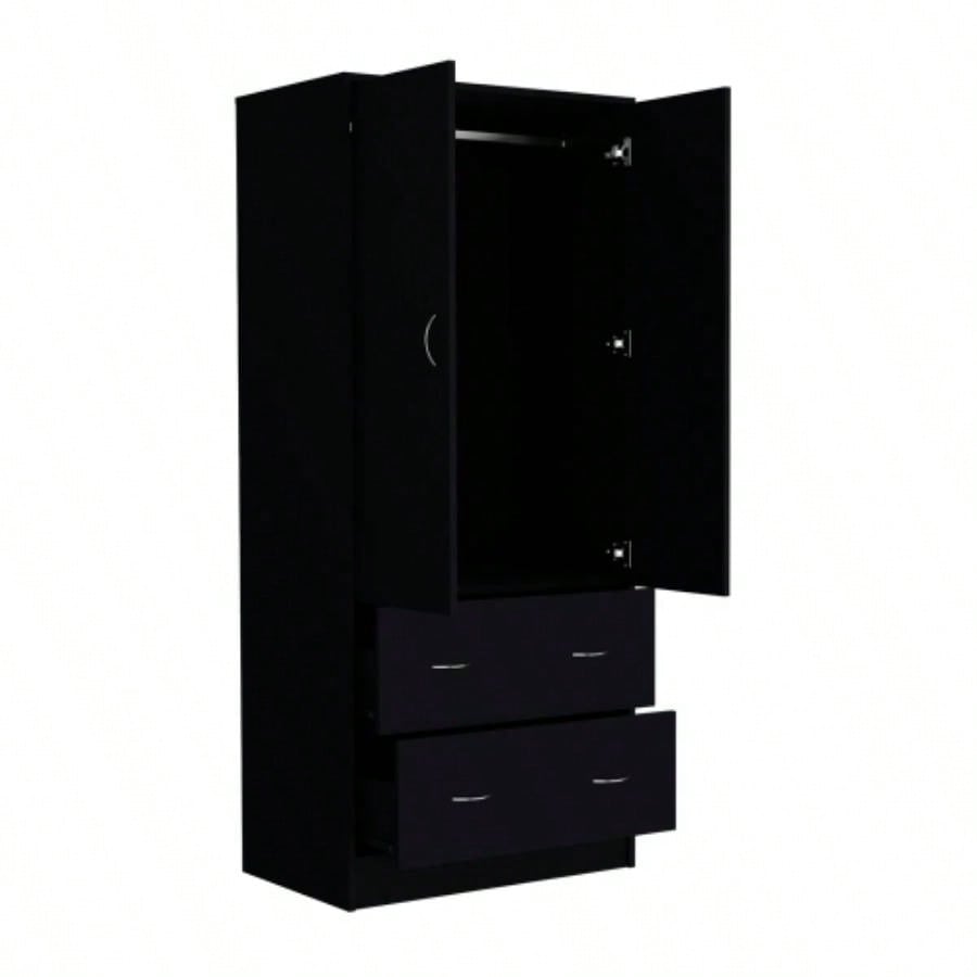 Armoire Edie, Bedroom, Black