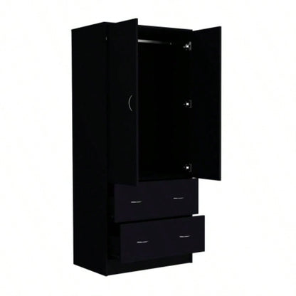 Armoire Edie, Bedroom, Black