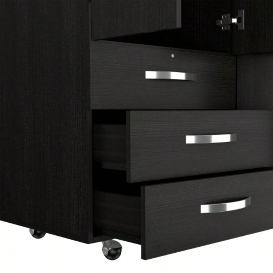 Janeiro Armoire, One Cabinet, Hidden Drawer