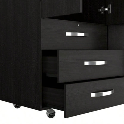 Janeiro Armoire, One Cabinet, Hidden Drawer