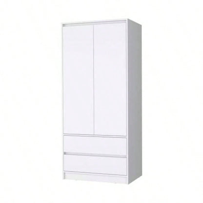 White 2 - Drawer Armoire