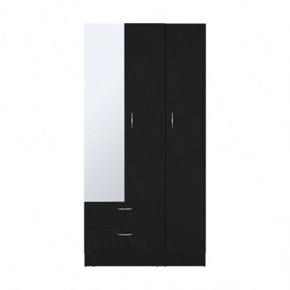 Armoire Haddam, Bedroom, Black