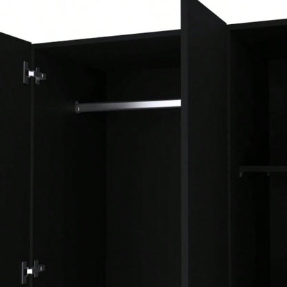 Armoire Haddam, Bedroom, Black