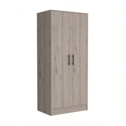 180 Armoire Beery, Bedroom, Light Gray