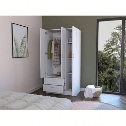 Armoire Haddam, Bedroom, White