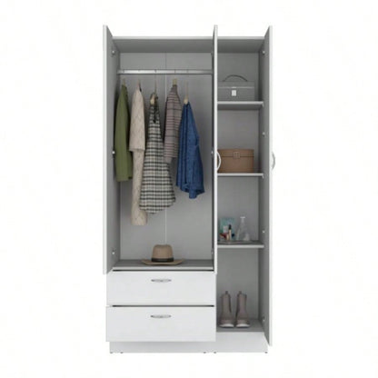 Armoire Haddam, Bedroom, White