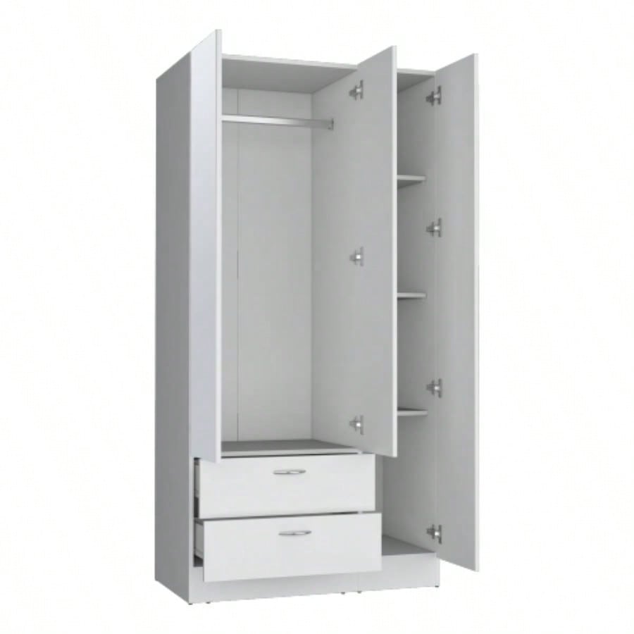 Armoire Haddam, Bedroom, White