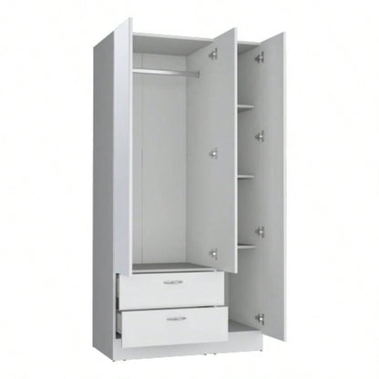 Armoire Haddam, Bedroom, White