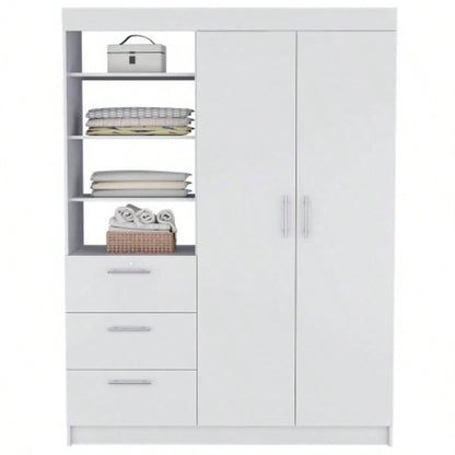 Armoire Rumanu, Bedroom, White