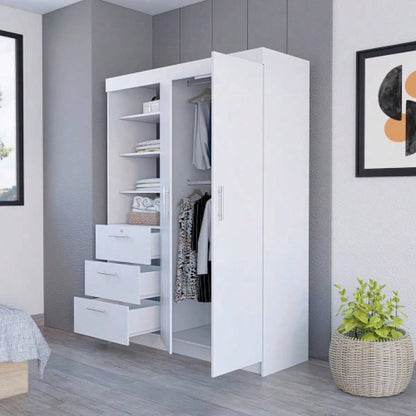 Armoire Rumanu, Bedroom, White