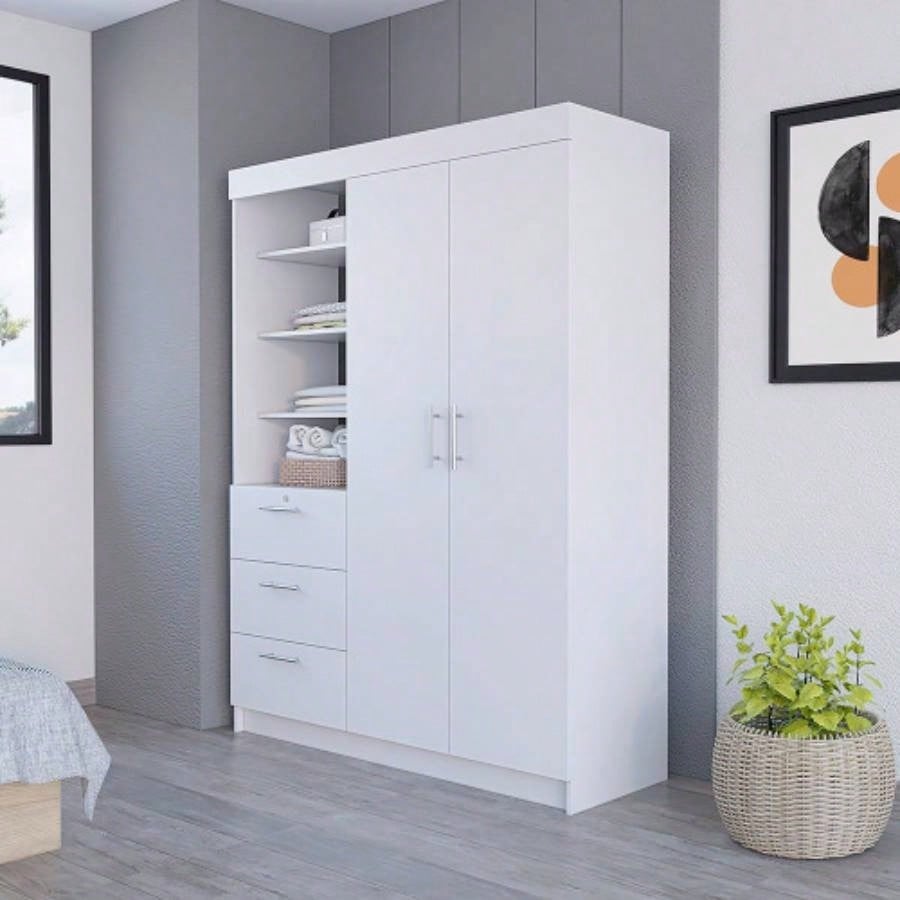 Armoire Rumanu, Bedroom, White