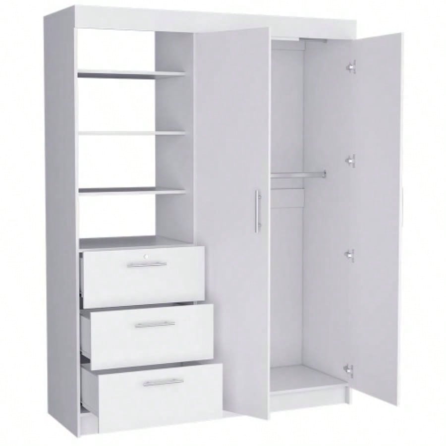 Armoire Rumanu, Bedroom, White