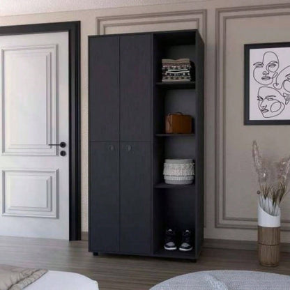 White 1 - Drawer Armoire Closet