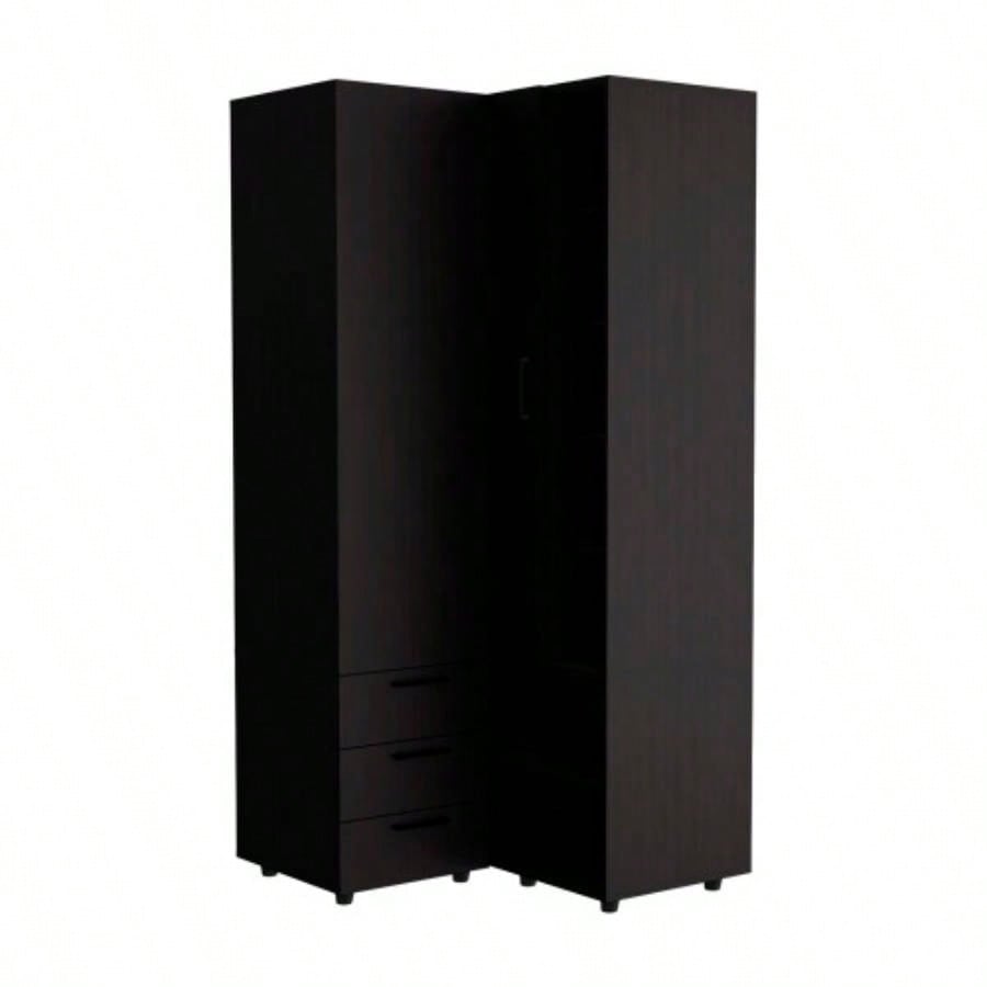 Ursine Armoire, Bedroom, Black
