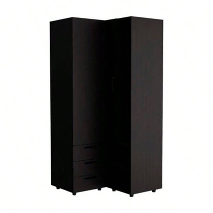 Ursine Armoire, Bedroom, Black