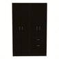 Armoire Alpes, Bedroom, Black/ White