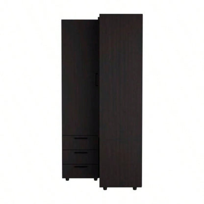 Ursine Armoire, Bedroom, Black