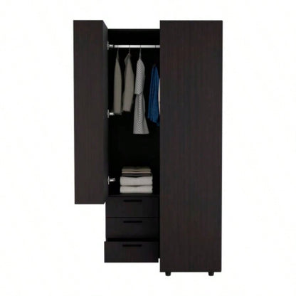 Ursine Armoire, Bedroom, Black