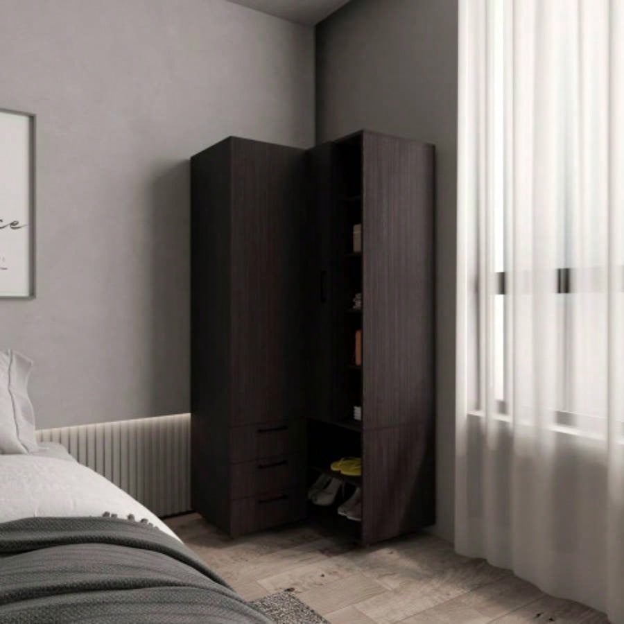 Ursine Armoire, Bedroom, Black