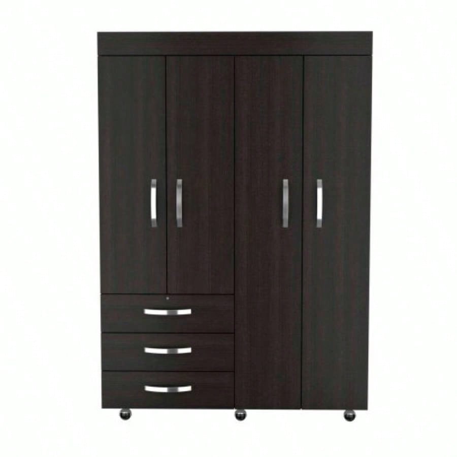 Isla Vista 3 - Drawer Armoire Black Wengue