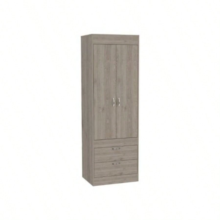 Light Gray 2 - Drawer Armoire