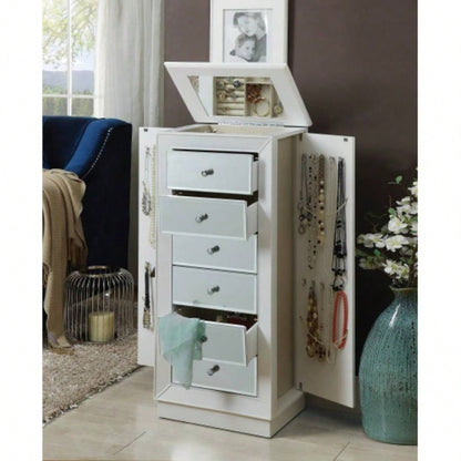 Talor White Jewelry Armoire