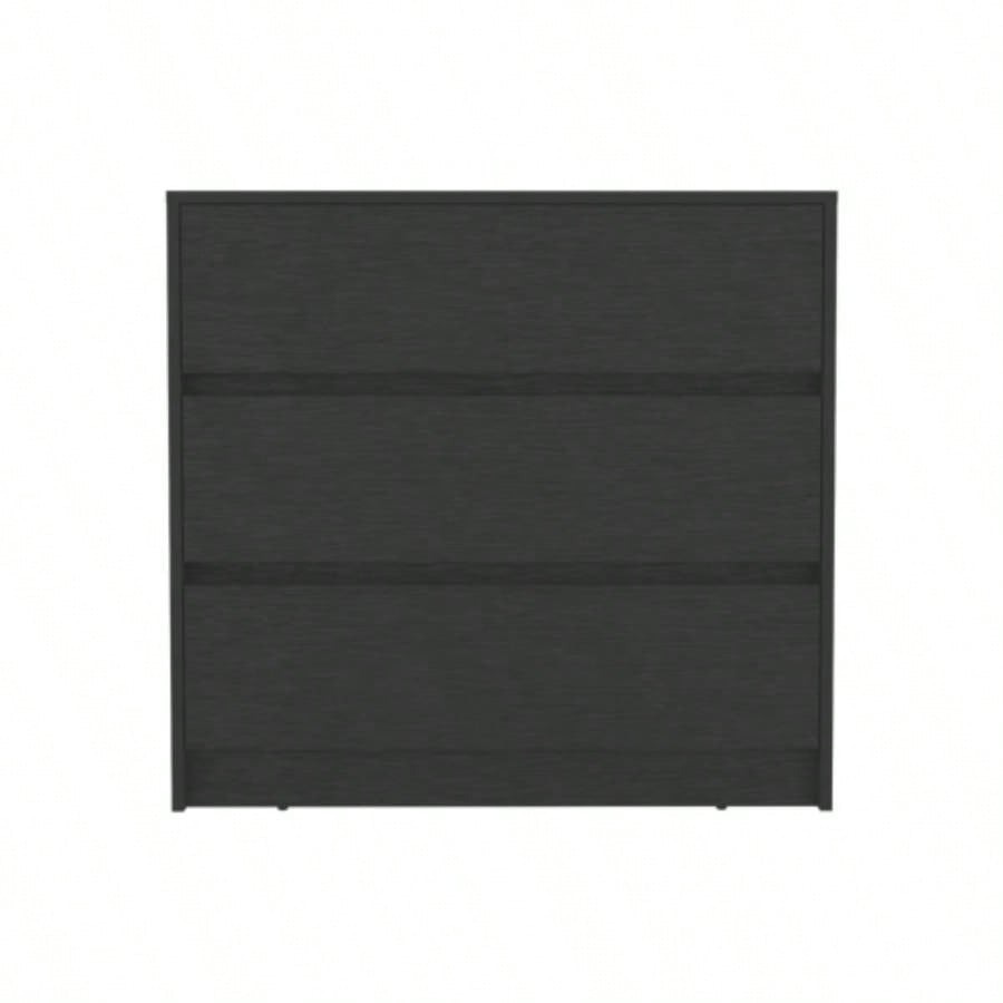 Lewes 2 Piece Bedroom Set, Dresser+ Armoire, Black